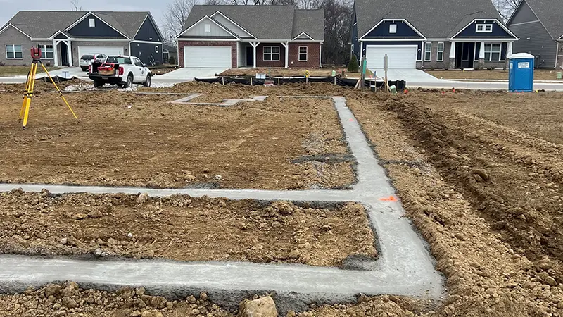 Residential Concrete Footings