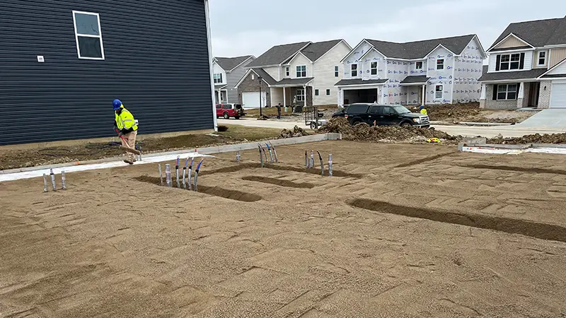 Residential Concrete Site Prep