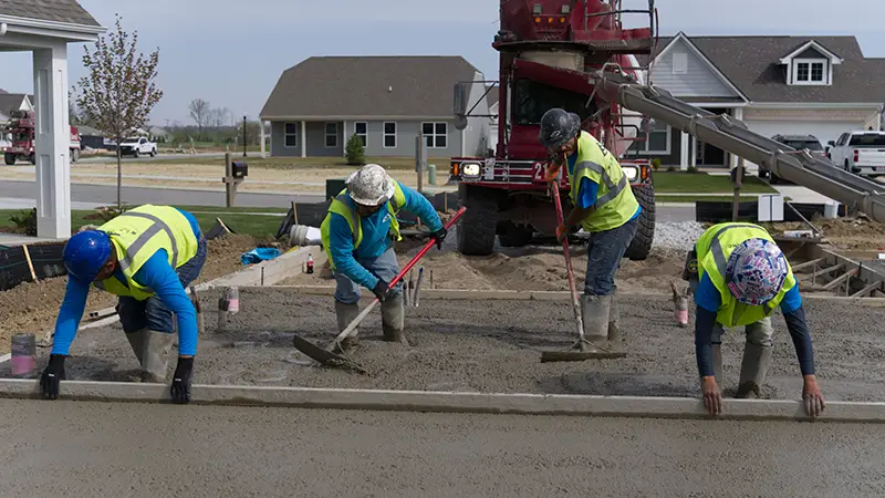 Residential Concrete Slab Prep